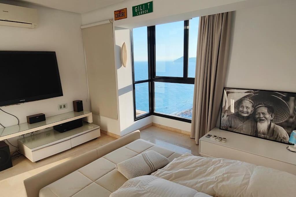 Piso 21 Unico A Pie De Playa En Esquina Daire Benidorm Dış mekan fotoğraf